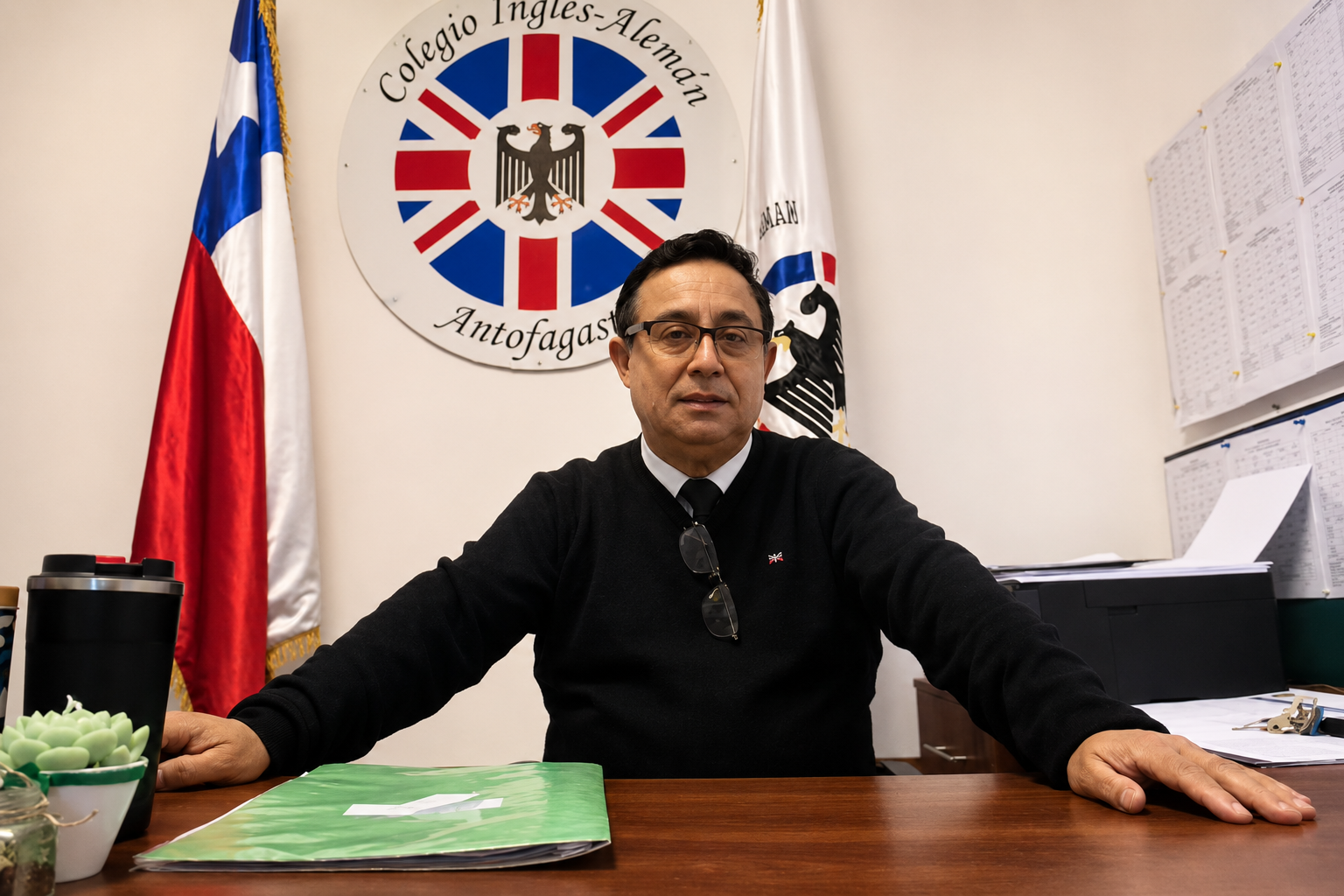 William Collao Cruz, sostenedor del Colegio Inglés Alemán